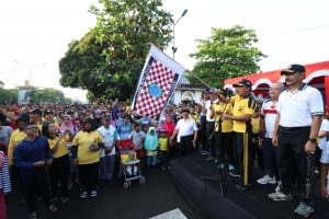 Polda Kalbar Gelar Jalan Santai Mayday 2018