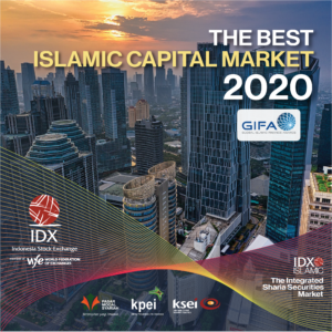 Penghargaan Internasional sebagai The Best Islamic Capital Market kembali Diraih BEI  pada GIFA 2020