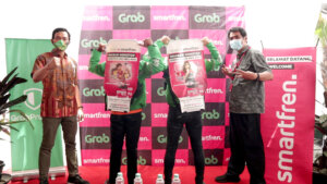 Smartfren dan Grab Tingkatkan Keamanan Bertansportasi untuk Penumpang dan Mitra Pengemudi di Semarang
