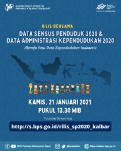 Rilis Hasil SP2020 BPS Provinsi Kalimantan Barat