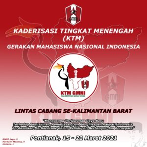 GMNI lintas Cabang Se-Kalimantan Barat siap sukseskan agenda bersama di Provinsi Kalimantan Barat