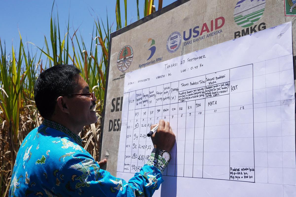 Penandatanganan kerjasama Amerika Serikat dan Indonesia dalam membangun sistem peringatan dini untuk memitigasi bencana.