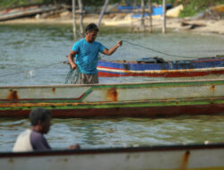 Pulau Gelam : Tambang Pasir Kuarsa Ancam Nelayan Kendawangan