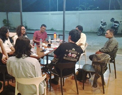 Diskusi Bamusbud terkait Pembangunan Coworking Space di Taman Budaya