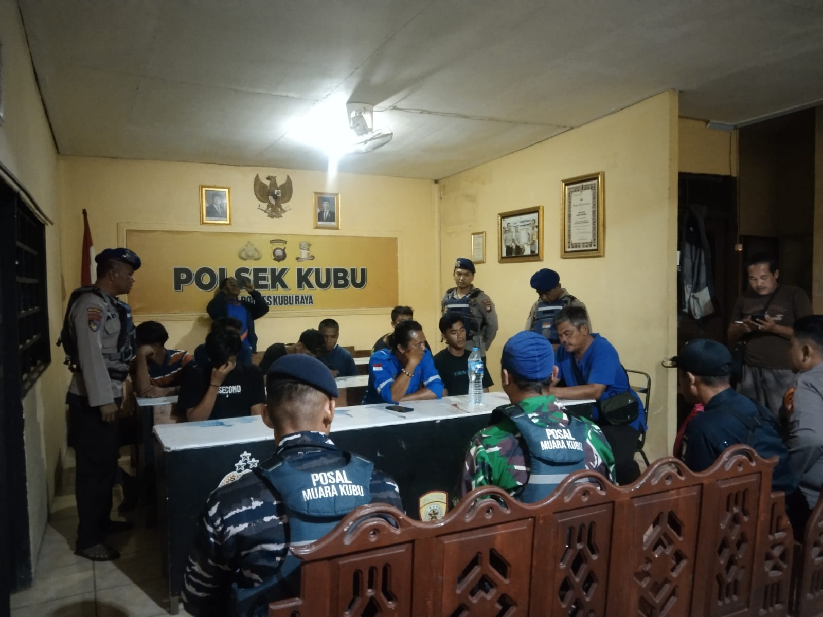 Mediasi antara KM Mekar Jaya 02 dan TB ONI XV.