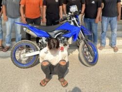 Melawan Saat Ditangkap, Pemuda Pelaku Curanmor Dibekuk Polisi