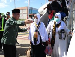 Jemaah Haji Asal Sambas dan Kubu Raya Tiba di Kota Pontianak