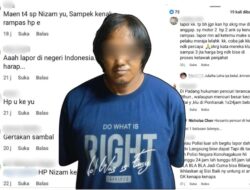 Jambret Dicokok Polisi Usai Diviralkan Warga