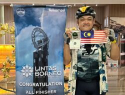 Pesepeda Lintas Borneo Enduride Rute Pontianak – Kuching Bagikan Pengalaman Jaringan Telkomsel RoaMAX
