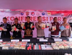 Polda Kalbar Ungkap 9 Kasus Narkoba, 20 Tersangka Terancam Hukuman Mati