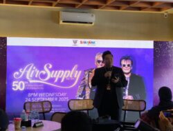 Nostalgia Bareng Air Supply, Tiket Konser Bisa Dibeli di Kopi Peng Pontianak