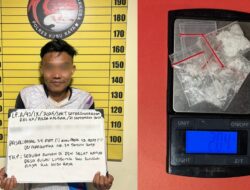Pengedar Sabu di Desa Pulau Limbung Ditangkap, 2,04 Gram Disita Polisi