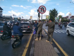Satpol PP Pontianak Ingatkan Masyarakat Larangan Memberi Pengemis di Jalanan