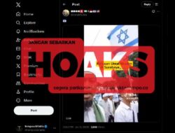 Video Aksi Bawa Bendera Israel di Surabaya Ternyata AI