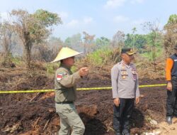 9 Titik Karhutla di Kubu Raya Disegel Polisi
