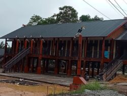 Melihat Rumah Betang Noyan yang Baru Diresmikan