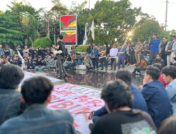 Aksi Mahasiswa Tuntut Evaluasi MBG dan Pembangunan Infrastruktur di Kalbar