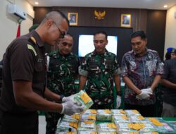 Kodam XII/Tpr Amankan 21,4 Kg Sabu dari Tangan Warga Negara Malaysia