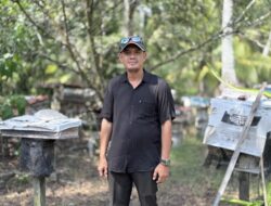 Bang Pen Sulap Pekarangan Rumah Jadi Sentra Kelulut