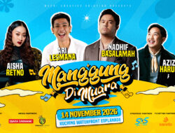 Konser ‘Manggung Di Muara’ Kuching akan Hadirkan Musisi Indonesia