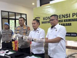 Polda Kalbar Ungkap 10 Kasus PETI, Sita 3,47 Kilogram Emas